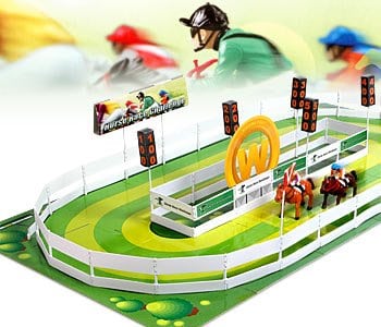 Silverlit 4 Lane Horse Racing Sets Electronic Game