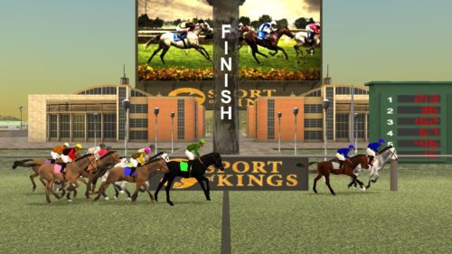 Virtual horse race simulator